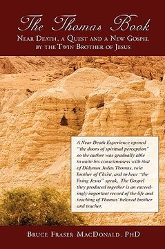 portada the thomas book near death, a quest and a new gospel by the twin brother of jesus