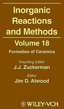 portada inorganic reactions and methods, formation of ceramics (en Inglés)