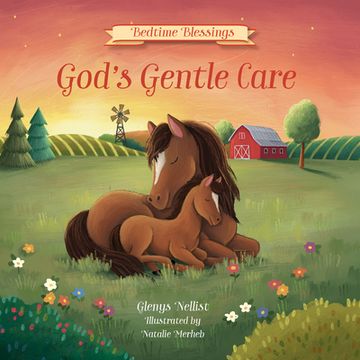 portada God's Gentle Care: -- Barnyard Animals and Rhyming Verse, Perfect for Grandchild, New Baby and Toddler Gifts (en Inglés)