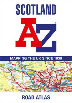 portada Scotland A-Z Road Atlas (in English)