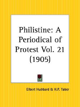 portada philistine: a periodical of protest, june 1905 to november 1905 (en Inglés)