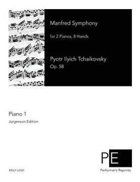 portada Manfred Symphony: Piano 1 (in English)