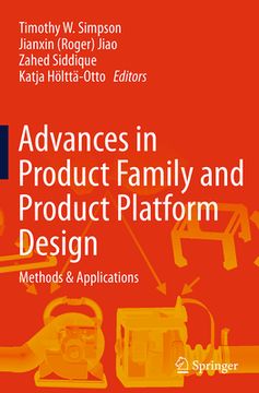 portada Advances in Product Family and Product Platform Design: Methods & Applications