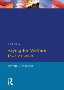 portada Paying for Welfare Towar (en Inglés)