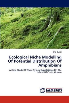 portada ecological niche modelling of potential distribution of amphibians (en Inglés)