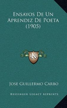 portada Ensayos de un Aprendiz de Poeta (1905) (in Spanish)