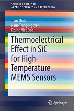 portada Thermoelectrical Effect in sic for High-Temperature Mems Sensors (Springerbriefs in Applied Sciences and Technology) (en Inglés)