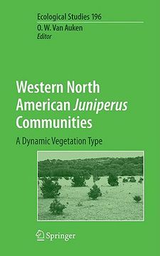 portada western north american juniperus communities: a dynamic vegetation type (en Inglés)