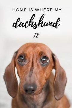 portada Home Is Where My Dachshund Is (in English)