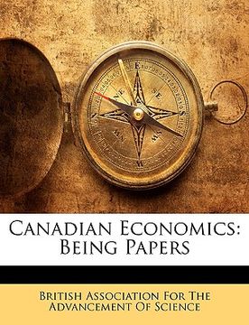 portada canadian economics: being papers (in English)