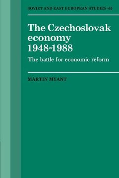 portada The Czechoslovak Economy 1948-1988 Paperback (Cambridge Russian, Soviet and Post-Soviet Studies) (en Inglés)