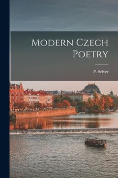 portada Modern Czech Poetry