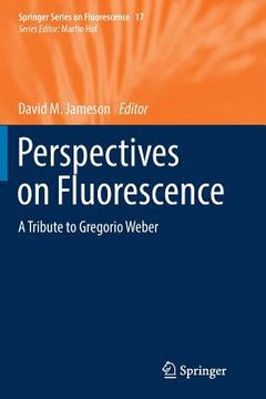 portada Perspectives on Fluorescence: A Tribute to Gregorio Weber (en Inglés)