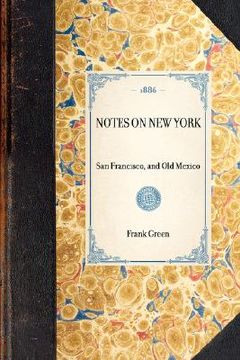 portada notes on new york (in English)
