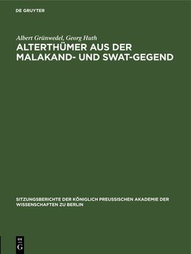 portada Alterthã Â¼Mer aus der Malakand- und Swat-Gegend (German Edition) [Hardcover ] (en Alemán)