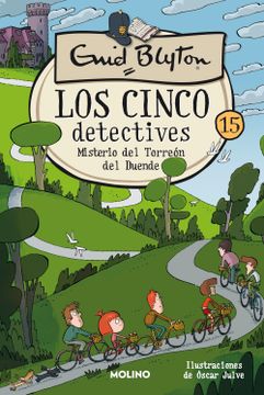 portada Los cinco detectives 15 - Misterio del torreón del duende (in Spanish)