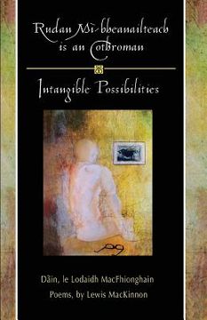 portada Rudan Mi-Bheanailteach Is an Cothroman, Dain: Intangible Possibilities, Poems (en Gaélico Escocés)