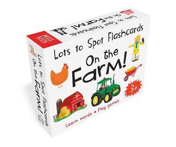 portada Lots to Spot Flashcards: On the Farm! (in English)