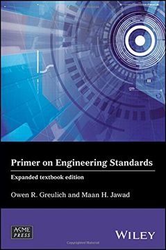 portada Primer on Engineering Standards (Wiley-Asme Press Series) (en Inglés)