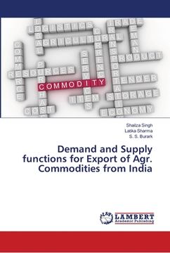 portada Demand and Supply functions for Export of Agr. Commodities from India