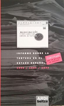 portada Informe sobre la tortura estado español (1996/1197/1998)