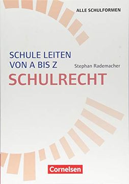 portada Schulmanagement / Schule Leiten von a bis z - Schulrecht: Buch (en Alemán)