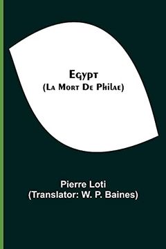 portada Egypt (la Mort de Philae) (en Inglés)