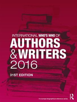 portada International Who's Who of Authors and Writers 2016