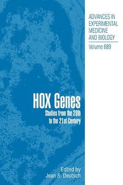 portada Hox Genes: Studies from the 20th to the 21st Century