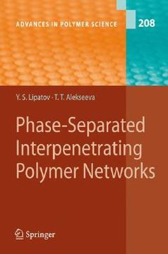portada phase-separated interpenetrating polymer networks (en Inglés)