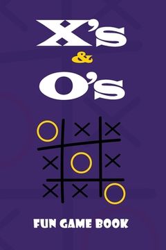 portada X's & O's Fun Game Book: Blue Tic Tac Toe Game Book, Christmas Game Boys and Girls, Encourage Strategic Thinking Creativity, Fun and Challenge (en Inglés)