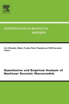 portada quantitative and empirical analysis of nonlinear dynamic macromodels (in English)