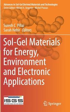 portada Sol-Gel Materials for Energy, Environment and Electronic Applications (en Inglés)