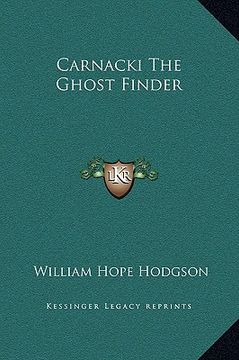 portada carnacki the ghost finder