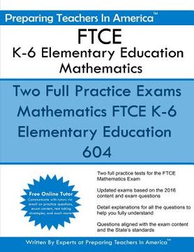 portada FTCE K-6 Elementary Education Mathematics