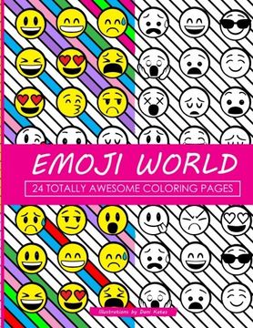 portada Emoji World Coloring Book: 24 Totally Awesome Coloring Pages