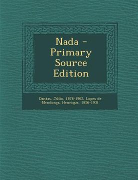 portada NADA - Primary Source Edition (en Portugués)