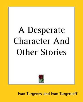 portada a desperate character and other stories (in English)