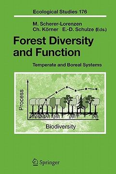 portada forest diversity and function: temperate and boreal systems (in English)