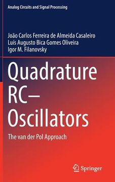 portada Quadrature Rc-Oscillators: The Van Der Pol Approach (en Inglés)