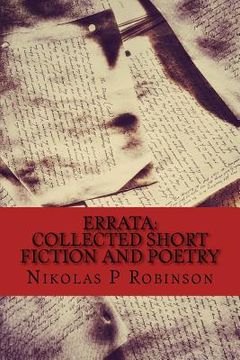 portada Errata: Collected Short Fiction & Poetry (en Inglés)