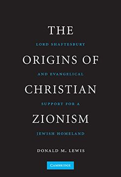 portada The Origins of Christian Zionism Hardback (en Inglés)