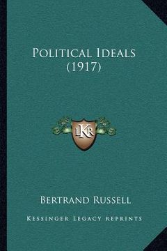 portada political ideals (1917) (en Inglés)