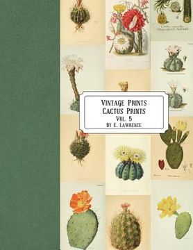 portada Vintage Prints: Cactus Prints: Vol. 5 (in English)