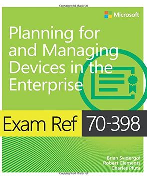 portada Exam Ref 70-398 Planning for and Managing Devices in the Enterprise