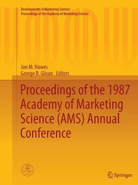 portada Proceedings of the 1987 Academy of Marketing Science (Ams) Annual Conference (en Inglés)