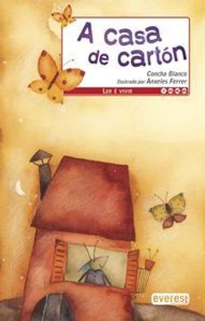 portada A casa de cartón (Ler é vivir) (in Galician)