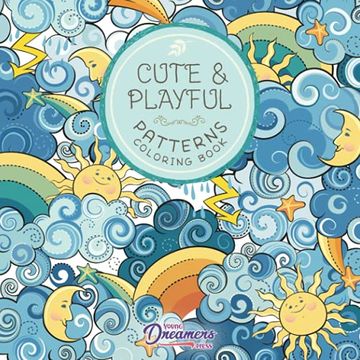 portada Cute and Playful Patterns Coloring Book: For Kids Ages 6-8, 9-12 (Coloring Books for Kids) (en Inglés)