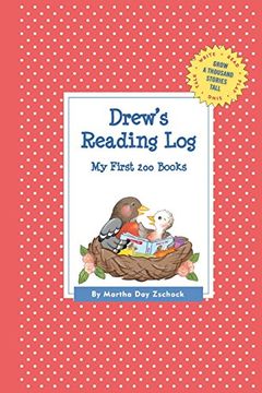 portada Drew's Reading Log: My First 200 Books (Gatst) (Grow a Thousand Stories Tall) (in English)