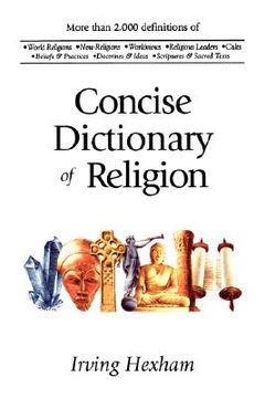 portada the concise dictionary of religion (in English)